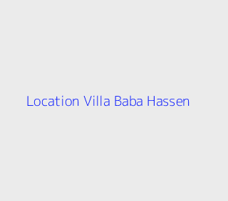 Location Villa F10 ou +  Alger